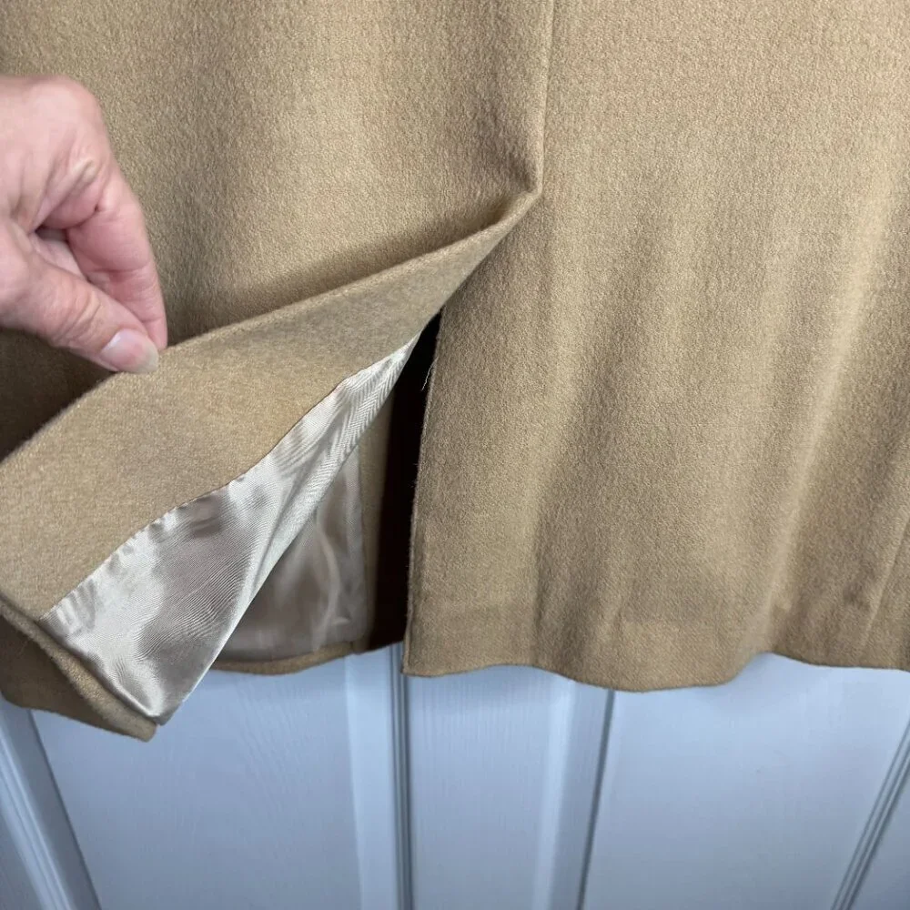 Jos A Bank CamelHair 2 Button Suit Jacket Tan size 43 R